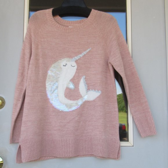 NWT LC Lauren Conrad narwhal sweater - Picture 3 of 16